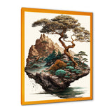 Bonsai Tree On A Rock II