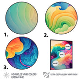 Multicolor Swirly Clouds I