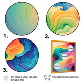 Multicolor Swirly Clouds I