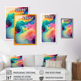 Multicolor Swirly Clouds I