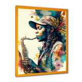 Music Saxophone Player III