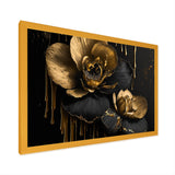 Black And Gold Orchid II