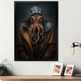 Anthropomorphic Of Octopus Portrait V
