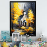 Church In Forest In Autumn I