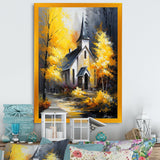 Church In Forest In Autumn I