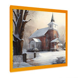 Church In Country During Winter II