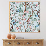 Chinoiserie With Birds and Peonies X