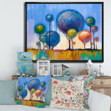 Colourful Trees Impressionist Landscape I