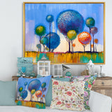 Colourful Trees Impressionist Landscape I