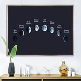 Moon Phases In Space