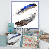 Colourful Boho Feathers III