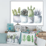 Cactus and Succulent House Plants I