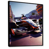 Racing car in Monaco GP IV