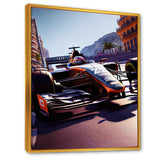 Racing car in Monaco GP IV