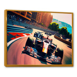 Racing car in Monaco GP VII