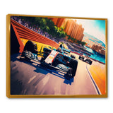 Racing car in Monaco GP VIII