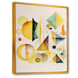 Yellow Multi Shape Abstract I