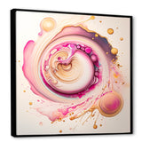 Pink Liquid Swirl