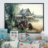 Tractor In Barn I