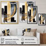 Glam Art Deco Abstract I