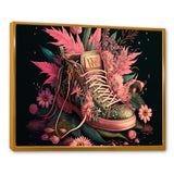 Floral Pink Sneakers Art II