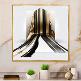 Black And Gold Cubic Expression V