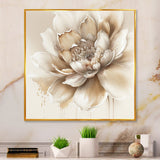 Blooming Beige Floral Design III