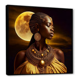 Queen African Woman Under Moon III