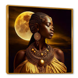 Queen African Woman Under Moon III