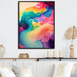 Multicolor Swirly Clouds I