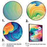 Multicolor Swirly Clouds I