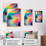 Multicolor Swirly Clouds I