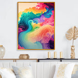 Multicolor Swirly Clouds I