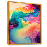 Multicolor Swirly Clouds I