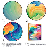 Multicolor Swirly Clouds I