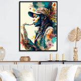 Music Saxophone Player III