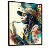 Music Saxophone Player III