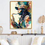 Music Saxophone Player III