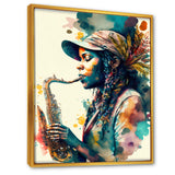 Music Saxophone Player III