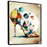 Retro Art Deco High Heel Shoe X