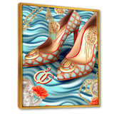 Retro Art Deco High Heel Shoe IV