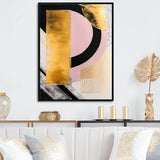 Pink And Gold Art Deco IV