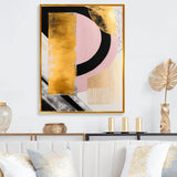 Pink And Gold Art Deco IV