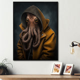 Anthropomorphic Of Octopus Portrait IV
