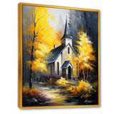 Church In Forest In Autumn I