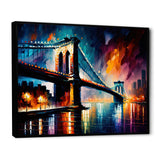 Colorful Brooklyn Bridge