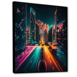 Futuristic Miami Neon Art III