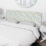 Cell Diamond Pattern upholstered headboard