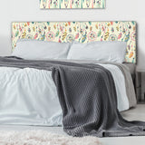 Pattern with Native Indian-American Dream Catcher upholstered headboard