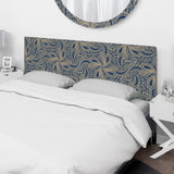 Lace Pattern upholstered headboard